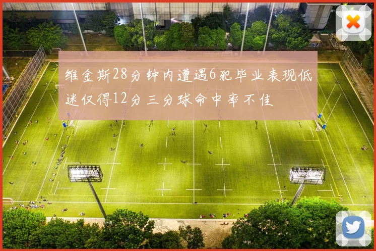 维金斯28分钟内遭遇6犯毕业表现低迷仅得12分三分球命中率不佳